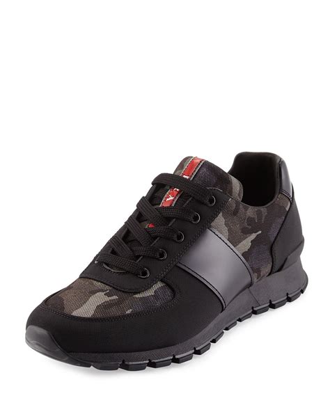 prada camouflage sneakers womens|Prada vintage sneakers women.